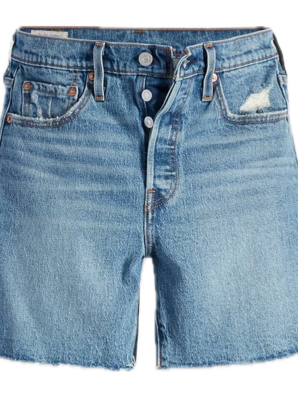 Levi's Light Blue Relaxed Denim Shorts